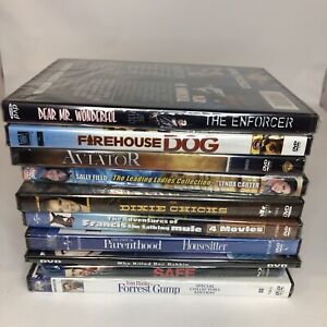 NEW Sealed lot of 10 Mixed Dvds- Forrest Gump/Safe/Francis The Talking Mule ect.