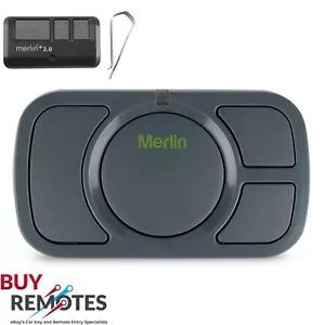 Merlin+ 2.0 E943M Genuine Garage/Gate Remote E943 Visor Evo Security MR650EVO - Picture 1 of 11
