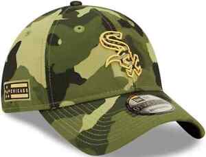 CHICAGO WHITE SOX New Era 9TWENTY ARMED FORCES Camo Adjustable Baseball Hat  $34