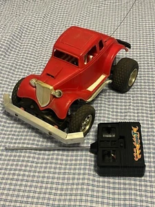 Vintage RADIO SHACK Turbo T-Buggy RC Off Road Racing Car W/ Remote *READ DESCRIP - Picture 1 of 17
