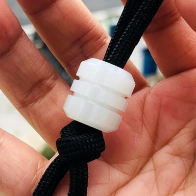 1PC Resin Knife Lanyard Bead Paracord Necklace Pendant Bracelet Making Bead EDC - Image 1 of 4