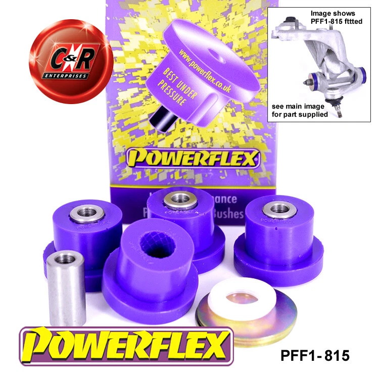 Powerflex Brazo Superior Delantero Cojinetes Para Alfa Romeo 147 00-10 PFF1-815 - Imagen 1 de 4