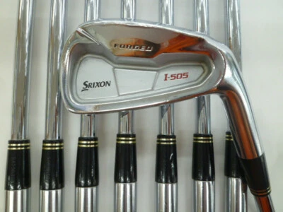 Dunlop SRIXON I-505 Forged 3-PW 8PC DG S-FLEX IRONS SET GOLF CLUBS - Image 1 of 4