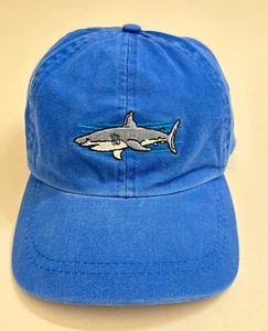 Sombrero de tiburón vintage 1995 para niños - Acuario de la Bahía de Monterey - Sin usar - Azul real - Imagen 1 de 7
