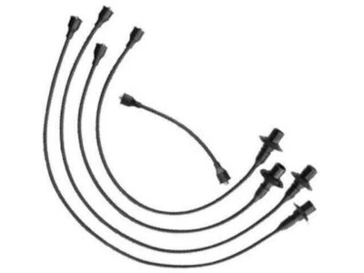 For 1956-1974 Volkswagen Karmann Ghia Spark Plug Wire Set Bosch 81375KSWD 1970 - Image 1 of 2