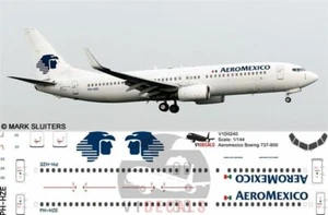 V1 Decals Boeing 737-800 Aeromexico for 1/144 Revell Model Airplane Kit V1D0240 - Picture 1 of 8