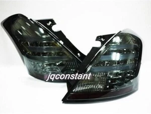 LED Tail Lights Lamps SMOKE For 2010-2016 Suzuki Swift Sport ZC32S - Picture 1 of 4
