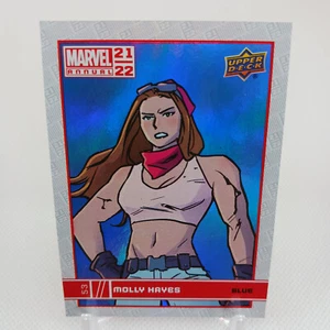 Molly Hayes 2021-22 Upper Deck Marvel Annual Blue Foil Parallel #53 - Bild 1 von 2