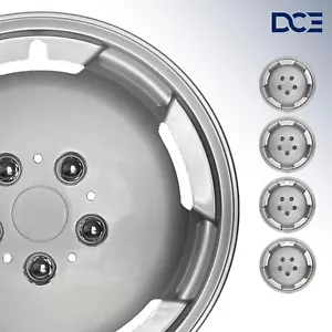 🚐 Set (4x) Copricerchi 15" Camper Furgone Arcuati Fiat Ducato Boxer Jumper - Foto 1 di 7