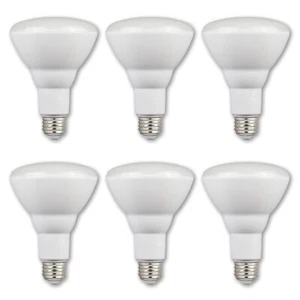 Westinghouse 4514820 Pack of (6) 9 Watt Dimmable BR30 Medium - Frost - Picture 1 of 1