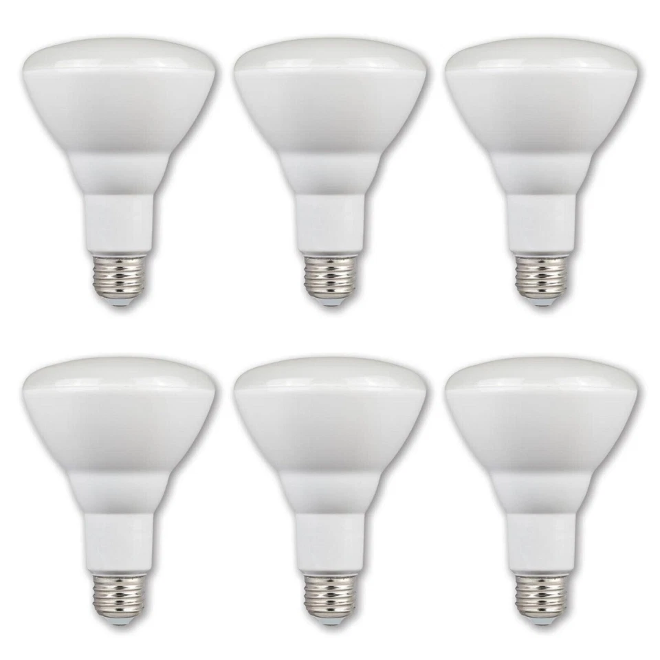 Westinghouse 4514820 Pack of (6) 9 Watt Dimmable BR30 Medium - Frost - Image 1 of 1