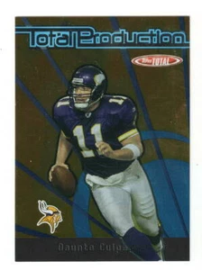 2005 Topps Total Production #TP2 Daunte Culpepper Minnesota Vikings Football - Picture 1 of 1