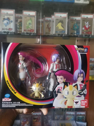 Pokemon Bandai S.H Figuarts 20th Anniversary Movie Figure TEAM ROCKET NEW Sealed Cover