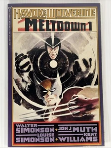 Havok and Wolverine Meltdown #1 Walt Simonson Marvel Comics 1988 NM Squarebound - Picture 1 of 8