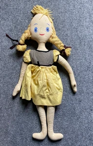Vintage Rag Doll 1950s Youngland Yum Yum Doll Plush - Picture 1 of 9