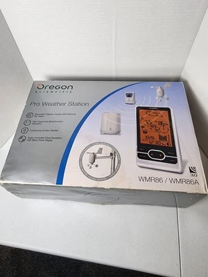 Oregon Scientific Pro Weather Station Home WMR86/WMR86A Wireless  - Image 1 of 4