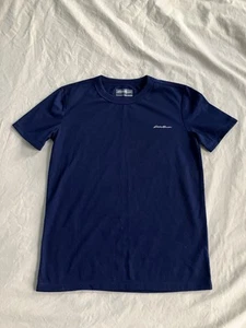 Boys Navy Eddie Bauer T-Shirt, Size Medium (10/12) - Picture 1 of 4