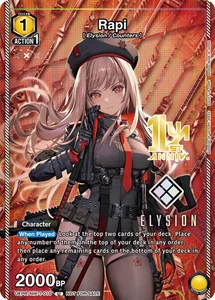 Rapi Promo - UEPR /NIK-1-010 NM - Union Arena - Picture 1 of 1