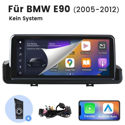 Linux CarPlay Für BMW E90 E91 E92 2005-2012 kein System Android Auto Autoradio - Bild 1 von 4