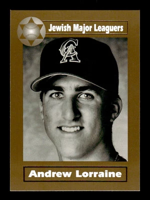 2003 Jewish Major Leaguers #127 Andy Lorraine Gold Edition Only 500 made RARE!!! - Image 1 of 2