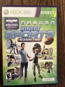 Kinect Sports Season 2 Microsoft Xbox 360 Spiel mit Handbuch
