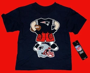 Toddler 2T, 3T & 4T NEW ENGLAND PATRIOTS TEE NWT REEBOK Free Shipping in USA - Picture 1 of 2