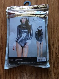 FORPLAY Tinsel Metallic Santa Sexy Bodysuit Size XS/SM - Imagen 1 de 6