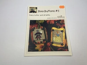 The Victoria Sampler Boo Buttons #3 Counted Cross Stitch Pattern 1R - Picture 1 of 3
