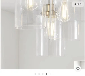 Dreistufige Unterputz Deckenleuchte goldfarben mit 3 St19 Glühbirnen enthalten Neu - Bild 1 von 6