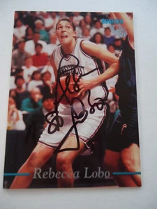 Tarjeta de baloncesto Rebecca Lobo - 1995 clásica autografiada #82 - Connecticut - C - Imagen 1 de 2