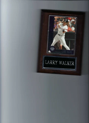 LARRY WALKER PLAQUE BASEBALL COLORADO ROCKIES MLB   C Cover