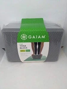 Gaiam Foam Yoga Block Gray - Picture 1 of 4