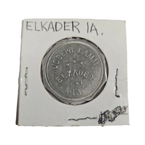 Elkader IA IOWA Joseph Lamm trade token Good for 50¢ in Merchandise - Picture 1 of 6