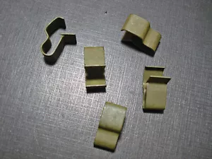 NORS dash trunk under hood tail lamp head light wiring clips clamps fits Nash - Foto 1 di 7