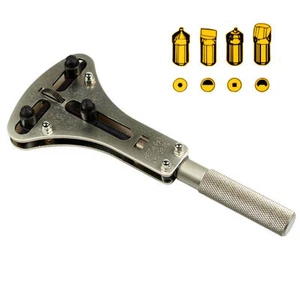 Herramienta de reparación de reloj impermeable estuche trasero abrevadero llave XL grande - Imagen 1 de 6