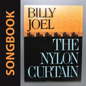 Vtg 1982 Billy Joel THE NYLON CURTAIN Music Songbook | Piano / Vocal / Guitar - Imagen 1 de 13