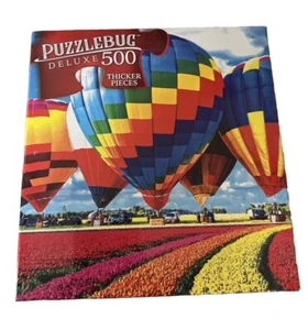 Puzzle bug deluxe 500 piece puzzle hot air balloons - Picture 1 of 3