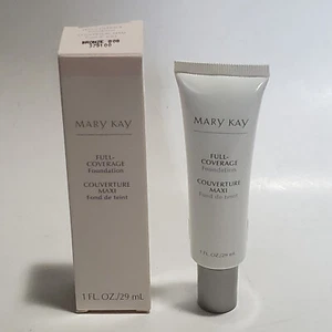 Mary Kay Full Coverage Foundation Bronze 808 Gray Cap 379100 1 Fl. Oz. NOS - Picture 1 of 3