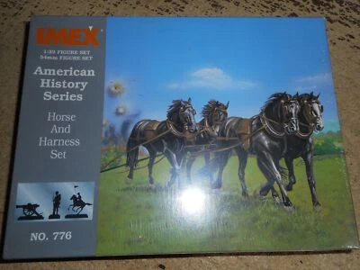Imex American History Series Horse & Harness Set in Box 1/32 #775 - Image 1 of 3