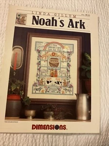 Noah’s Ark DIMENSIONS Cross Stitch Pattern Leaflet #153 Linda Gillum - Picture 1 of 1