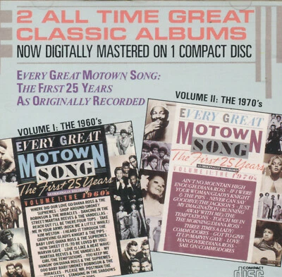 Every Great Motown Song: The First 25 Years As Originally Recorded  CD - Image 1 of 2