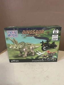 TEK BLOX Dinosaurier Bausteine #TB3842B ~ 77 Stk. Set ~ Neu im Karton - Bild 1 von 5