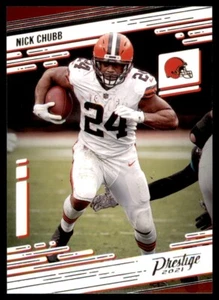 2021 Panini Prestige Nick Chubb Cleveland Browns #123 Base - Picture 1 of 2