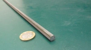 12L14 Carbon Steel Hex Rod 5/16" Hex x 1 Foot Length, 3 Units - Picture 1 of 12
