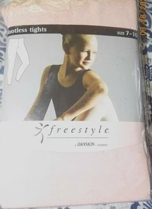 New girls Danskin Freestyle footless dance tights size 7-10 - Picture 1 of 1