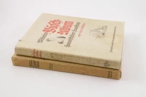 1924 Wilhelm Busch Album Humoristischer Hausschatz HC Cartoon Book & Sleeve - Imagen 1 de 16