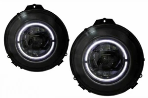 G63 Black LED Headlights G500 G550 G55 2007-2018 g-Wagon Plug And Play - Picture 1 of 12