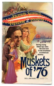 Muskets of '76 1981 Paperback Book Jonathan Scofield #2 Freedom Fighters Series - Picture 1 of 5