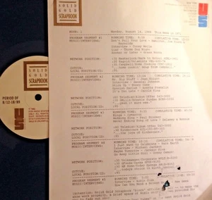 8/14/89 SOLID GOLD'S WEEK IN '71: PAUL STOOKEY, DELANEY & BONNIE, CAROLE KING - Picture 1 of 1