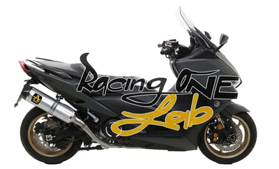 SCARICO COMPLETO ARROW CON KAT E TERMINALE ALLUMINIO YAMAHA T-MAX 530 / 560 - Immagine 1 di 3